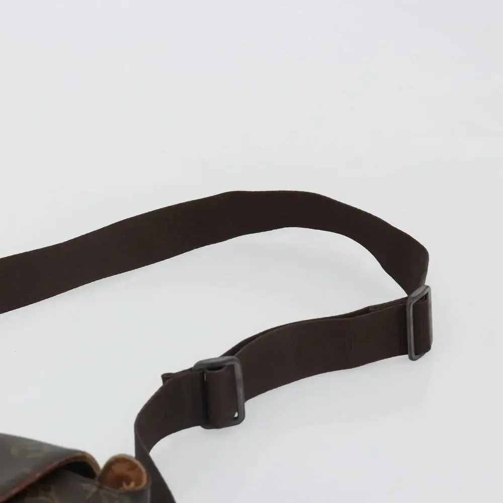 Louis Vuitton Monogram Abbesses Shoulder Bag Brown